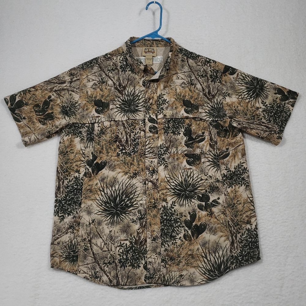 🚫SOLD🚫Game Guard Outdoors South Texas Dessert camo vented caped breathable